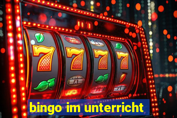 bingo im unterricht