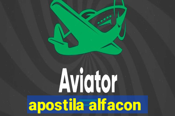 apostila alfacon