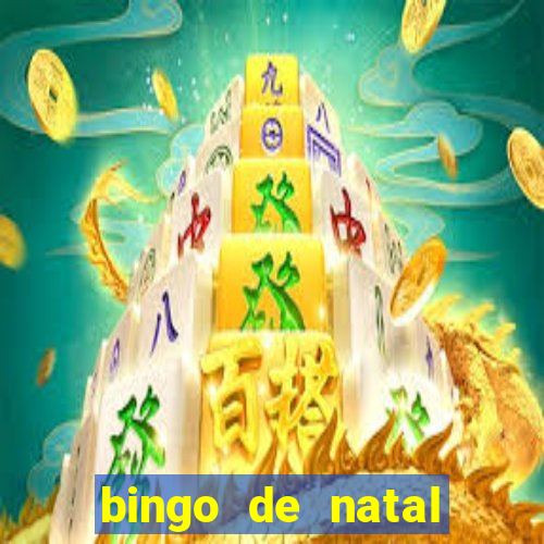 bingo de natal para imprimir gratis