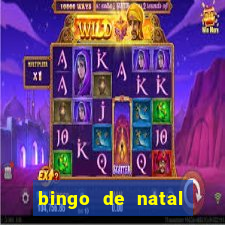 bingo de natal para imprimir gratis