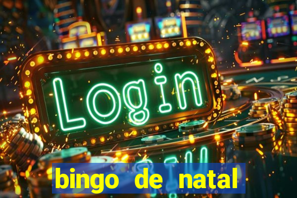 bingo de natal para imprimir gratis