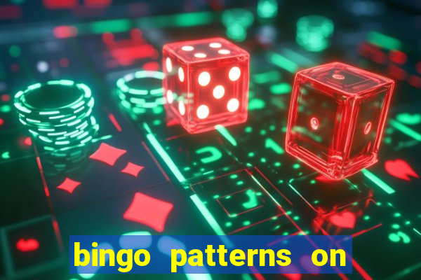 bingo patterns on slot machines