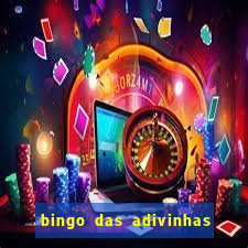 bingo das adivinhas para imprimir