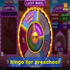 bingo for preschool