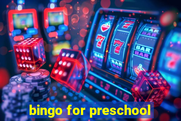 bingo for preschool