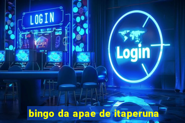 bingo da apae de itaperuna