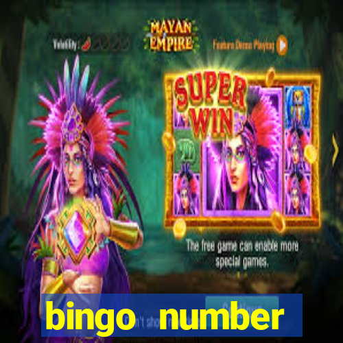 bingo number generator online