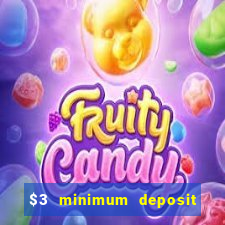 $3 minimum deposit casino australia