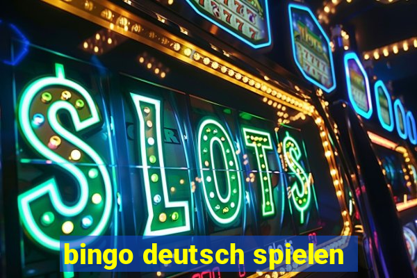 bingo deutsch spielen