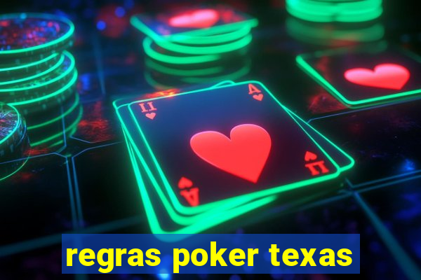 regras poker texas