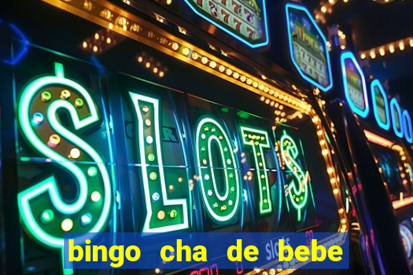 bingo cha de bebe cartelas para imprimir