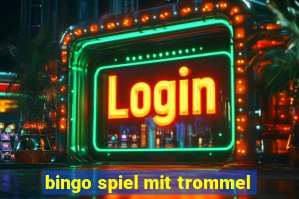 bingo spiel mit trommel