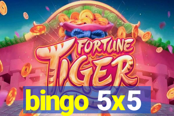 bingo 5x5