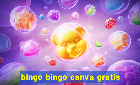 bingo bingo canva gratis