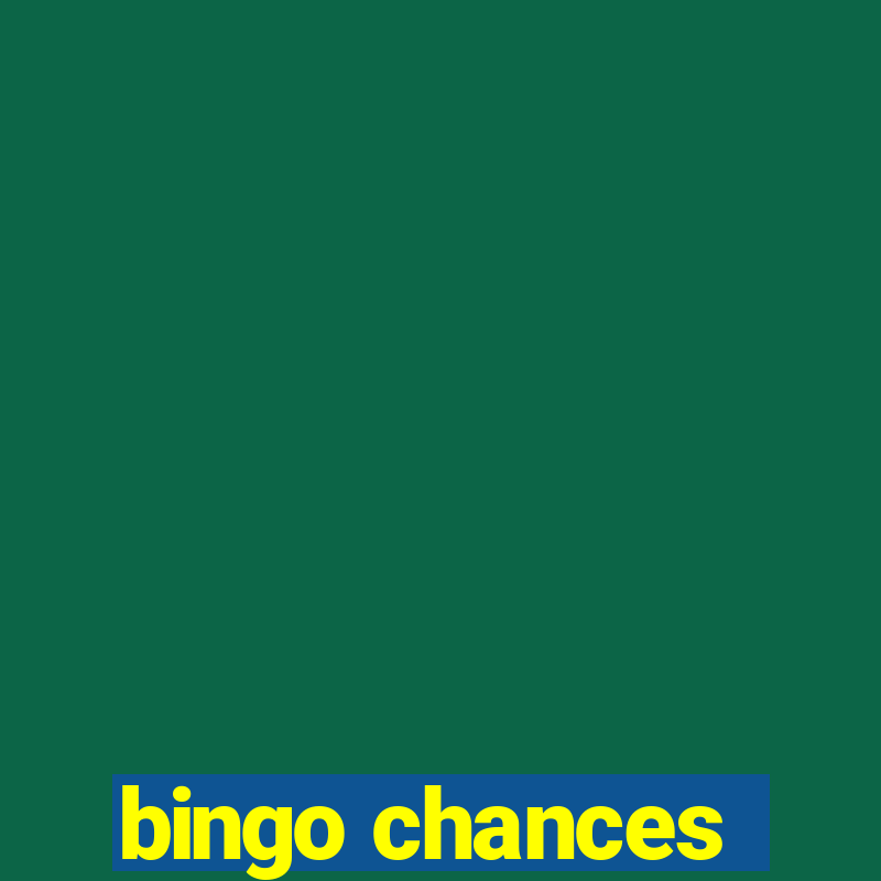 bingo chances