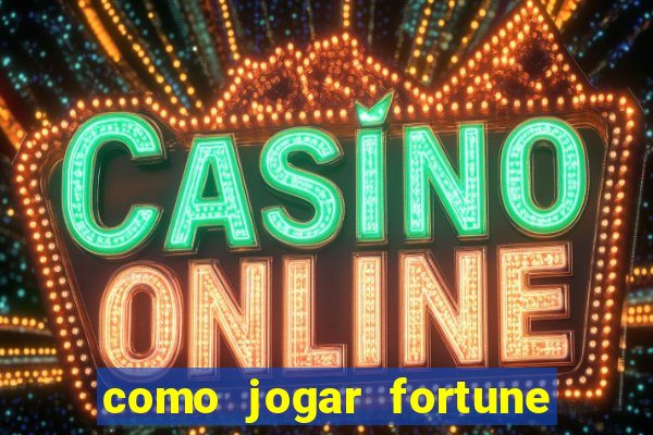 como jogar fortune rabbit demo