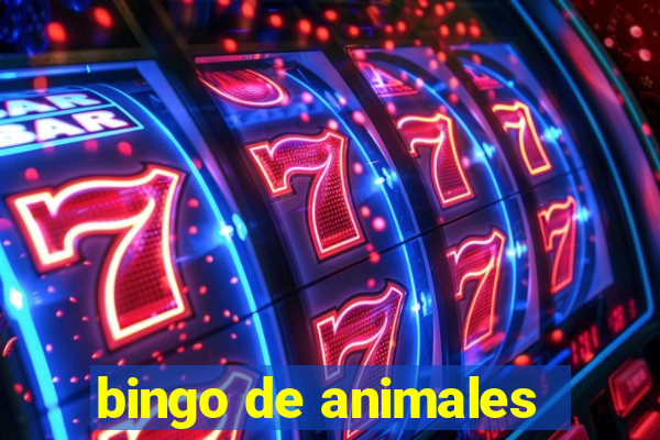 bingo de animales