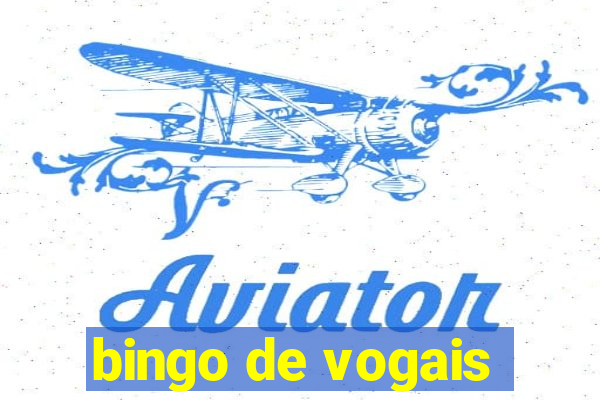 bingo de vogais