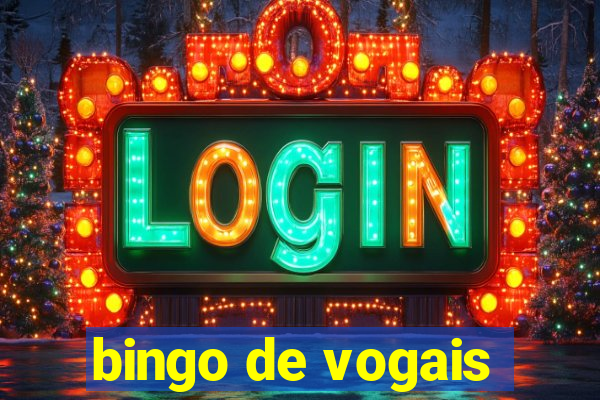 bingo de vogais