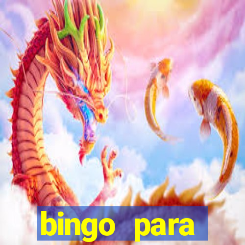 bingo para despedida de solteira para imprimir